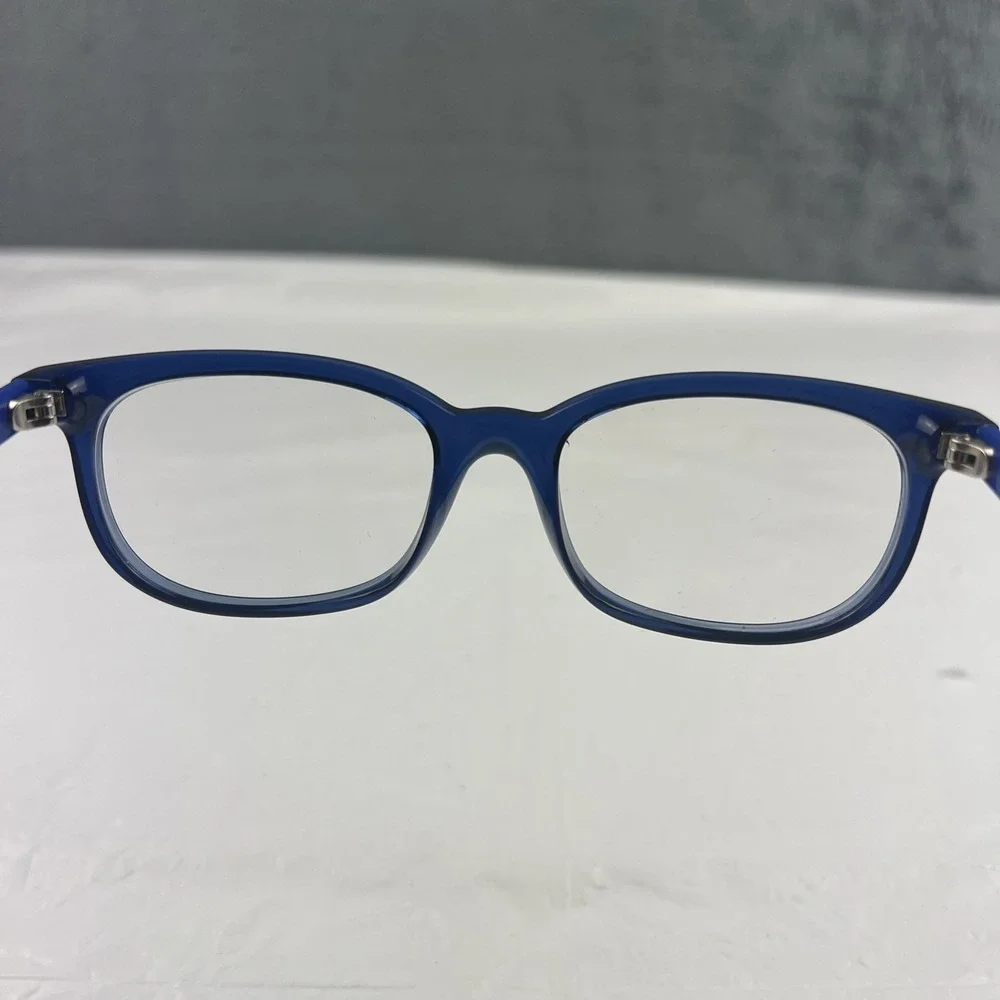 RAY-BAN JR RB1584 3686 Navy Blue Crystal Eyeglasses Frame 48-16-125 EUC!